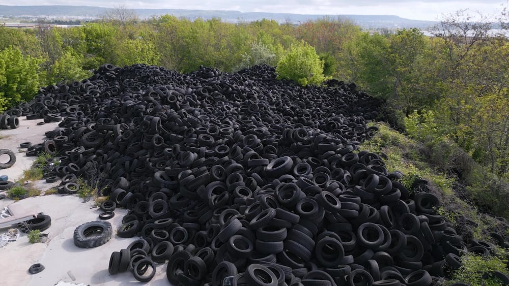 Tyre recycling project